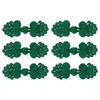 6/10pcs Chinese Knots Frog Buttons Closure Sewing Buttons Fasteners with Beads for DIY Sewing Coats Cloak Bridal Costume Outfit