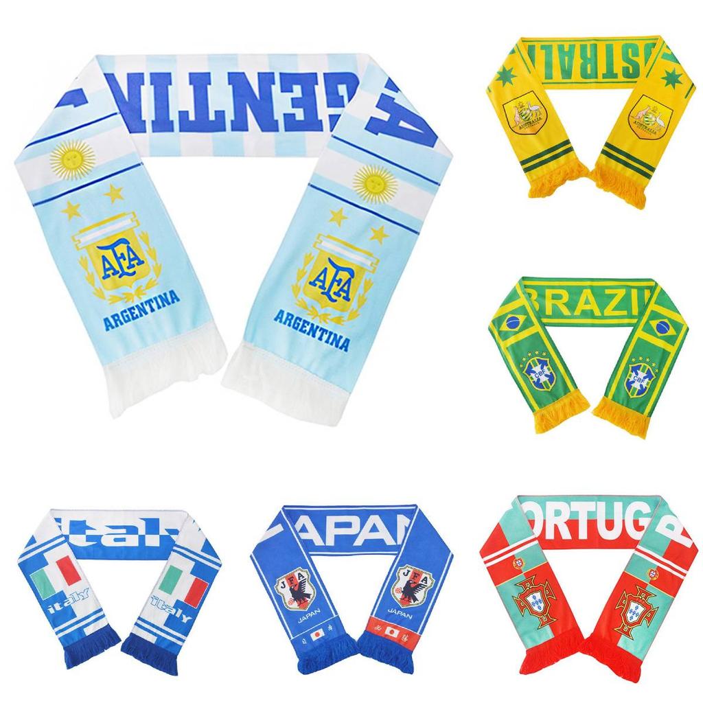 European Cup Soccer Scarf With Quickdry Cotton Fabric For Fans And Collectors