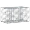 Gabion Raised Bed Silver