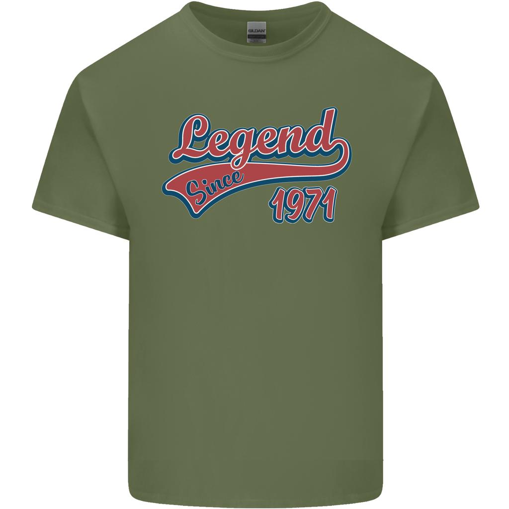 Legend Since 55th Birthday 1971 Unisexs Light Cotton TShirt