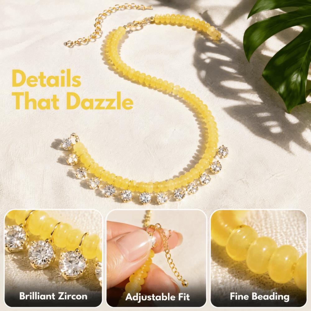 Boho Beaded Pendant Choker Vintage Women Necklace Elegant Clavicle Chain  Street Wear