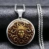 Men's Medusa Versatile Anti-rust and Wear-resistant Fashion Jewelry Street Hip-hop Style Pendant Necklace
