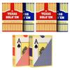 Felimoa Plastic Playing Cards, Baccarat, Poker, Blackjack, 2 Colors, Set of 6