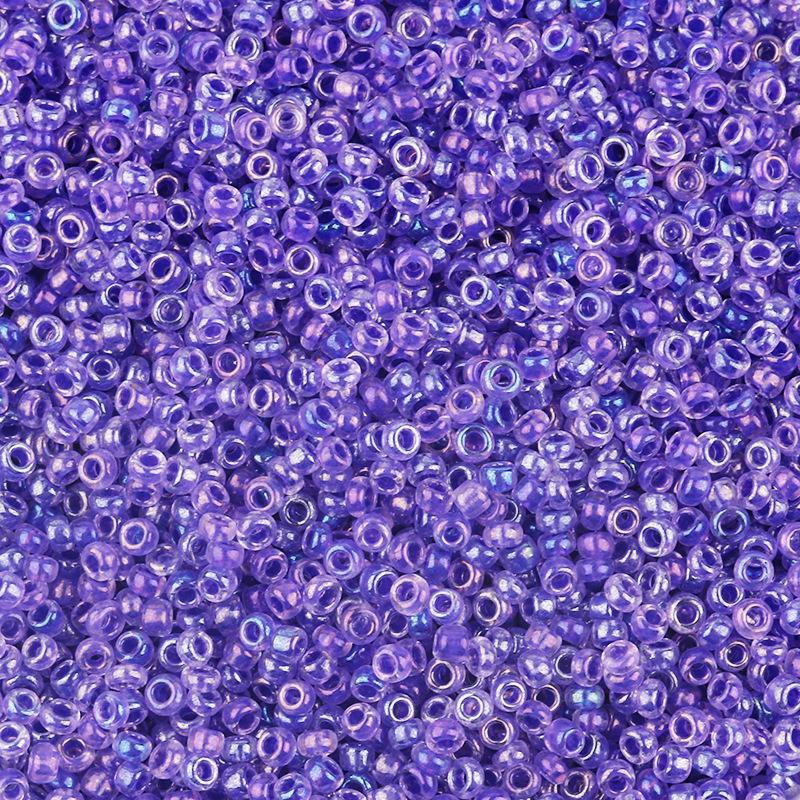 2mm Transparent Iridescent AB Glass Seed Beads for DIY Bracelets