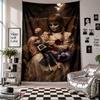 Wall TapestryThe Conjuring Annabelle Art Hanging Cloth Decorative Background Cover for Room Decoration