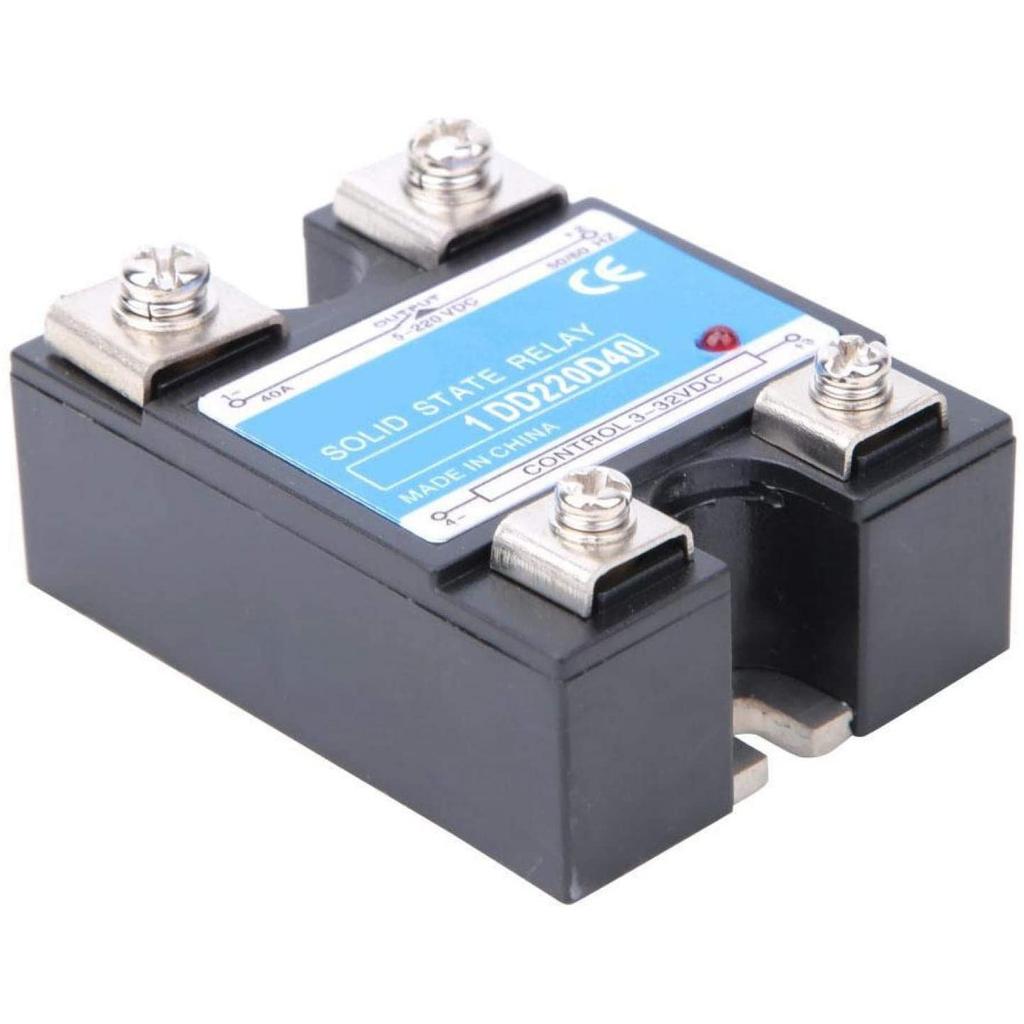 40A Solid State Relais SSR DC-DC Eingang 3-32V DC Last 5-220V DC DD220 D40