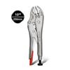 WISEUP 5" 7'' 10'' Curved Jaw Locking Plier Adjustable Nut Pliers Set For Water Pipe Car Mechanical Maintenance Home Hand Tools