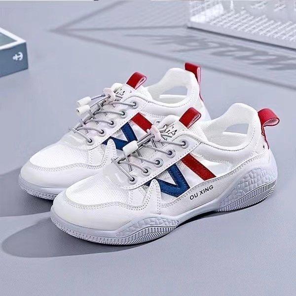 

Little white shoes women s 2025 summer new hollow thin mesh shoes with skirts versatile sports bag head hole sandals 40