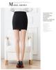 High-Waist Professional Black Bodycon Skirt with Pockets - Spring/Autumn Slimming Workwear