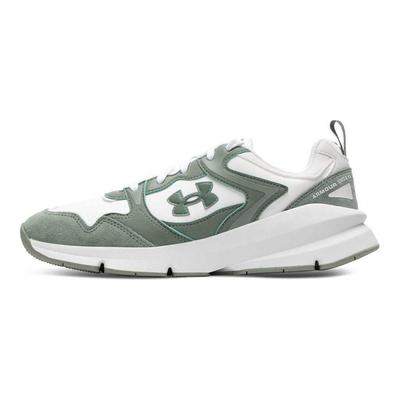Suede Forge Comfortable Simple Versatile Low-Top Lifestyle Casual Shoes Unisex Sneaker White Green 6003967-101