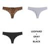3PCS/Lot Seamless Panty Set Underwear T-back Female Comfort Intimates Fashion Ladies Low-Rise Briefs Panties Women Sexy Lingerie