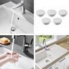 Drain Cap Silicone Long Oval Sink Stopper 5 Pieces Leak-Proof Plug Sealing Gasket For Home Countertop Bathroom Laundry Sink