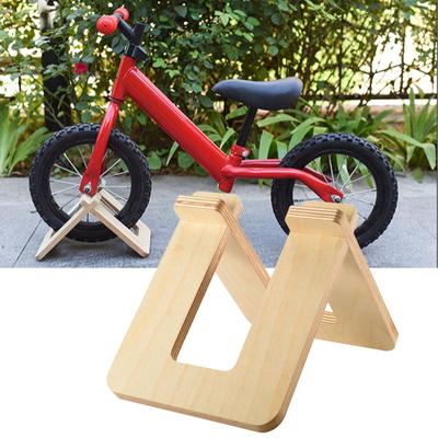 Supporto Espositivo in Legno per Parcheggio Biciclette Rastrelliera Parcheggio Bici Staffa in Legno Supporto Parcheggio Scooter Staccabile Supporto Scooter