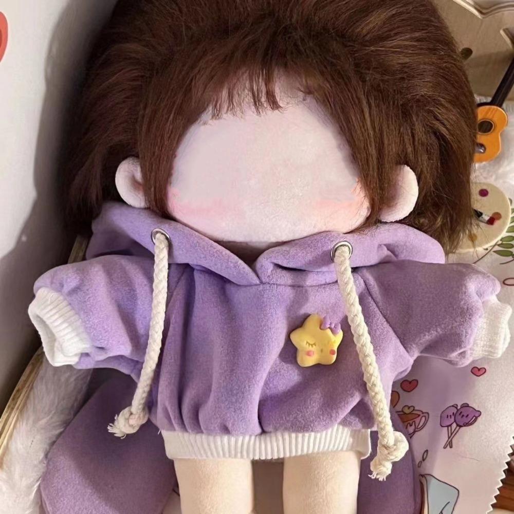 Cute Clothes Hoodies for 20cm Cotton Dolls Hoodie Cute Doll 20cm Clothes  Changing Dressing Game