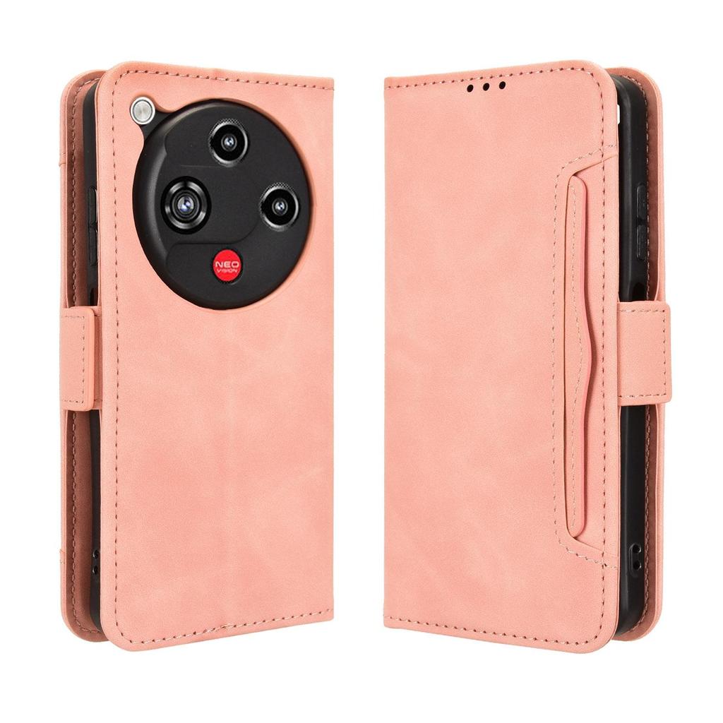 Flip Cover für ZTE nubia Focus 2 PU-Leder Ganzkörperschutz [RFID-Blockierung] Handyhüllen Brieftaschenhülle