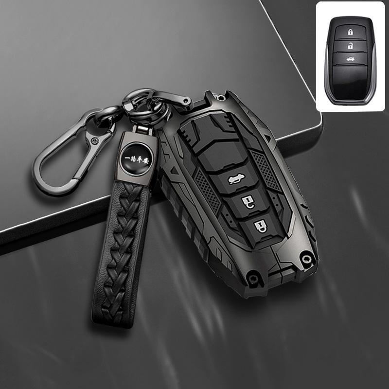 Car Key Cover For Toyota Hilux  Yaris Corolla  Rav4  Chr Revo Auris Innova Highlander Venza Fortune Key Holder