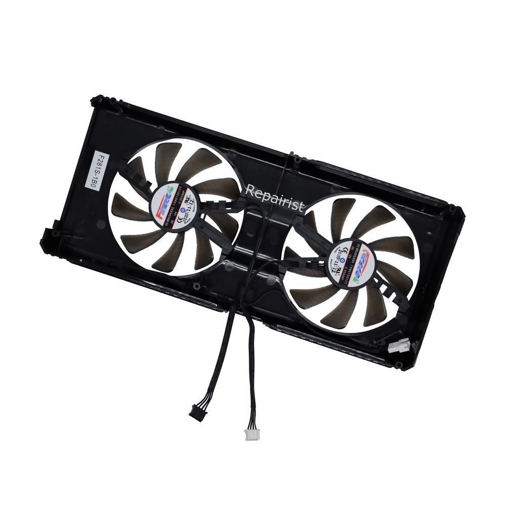 Video Card Fan Graphics Cooler For Palit RTX3060 RTX3060Ti Dual OC V1,For RTX 3050 3060Ti Dual OC,FD9015U12S,TH9215S2H-PAA08