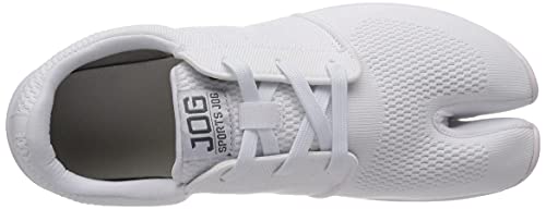 [Margo] Tabi-shaped shoes Tabi Training Fitness Running Barefoot Air Cushion Sports Jog AIR Unisex Adults White 26.0 cm 2E