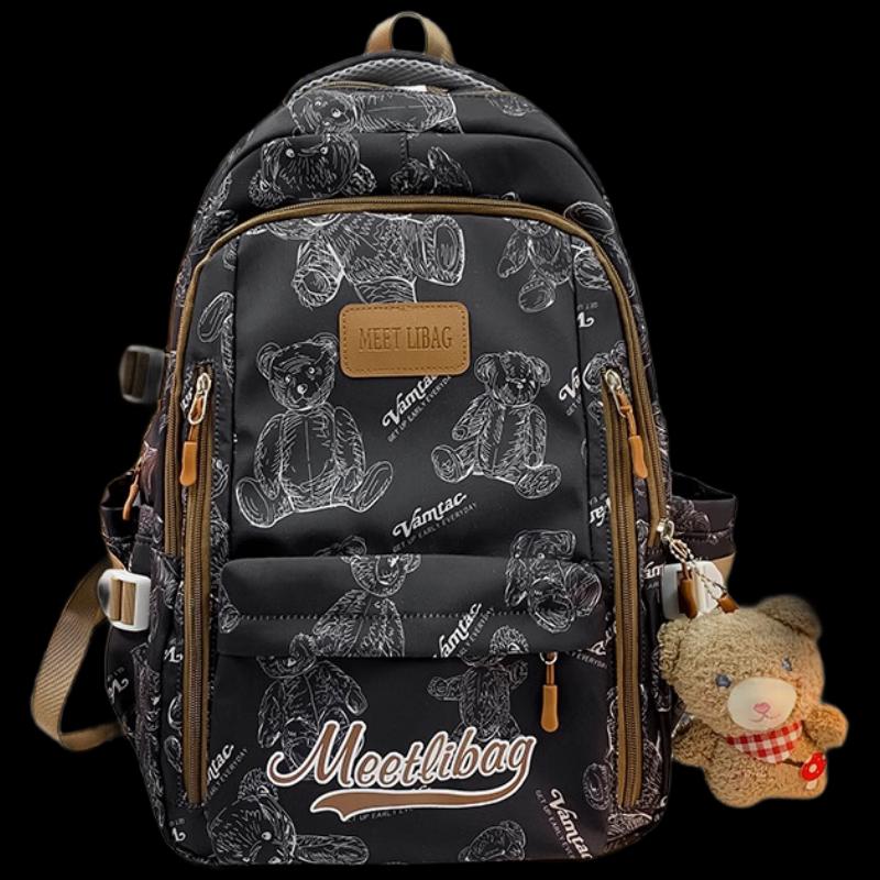 Cartoon Bear Travel Backpack
