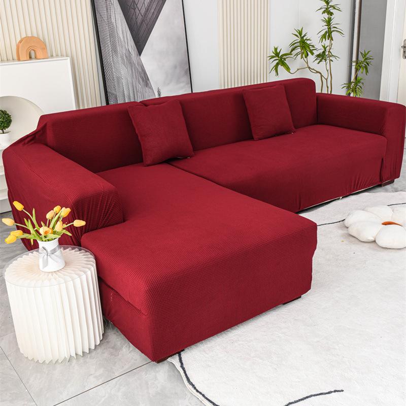 All inclusive Universal Sofa Cover Elastic Thickened  Universal Anti Slip Leather Sofa Cover Fabric for Empress  Anti Cat Scratch
