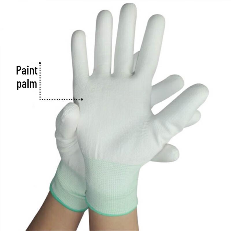 Dachang Lanyue PU Coated Anti-Static Work Gloves