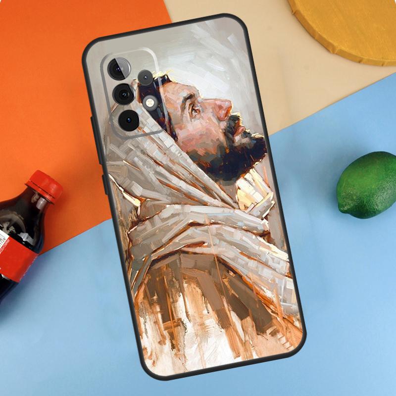Jesus Christus Gott Hülle Für Samsung Galaxy A16 A06 A55 A35 A15 A56 A36 A26 A54 A34 A14 A13 A53 A12 A22 A32 A52