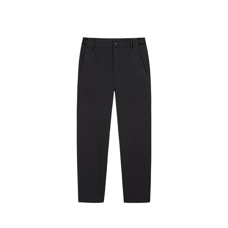

Anta Training Series Solid Color Simple Straight Slim Fit Zipper Casual Pants Men bottoms 152537513N-3 S
