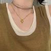 Retro Heart Pendant Beaded Necklace Collection - 2023 Women's Layered Clavicle Chain Style