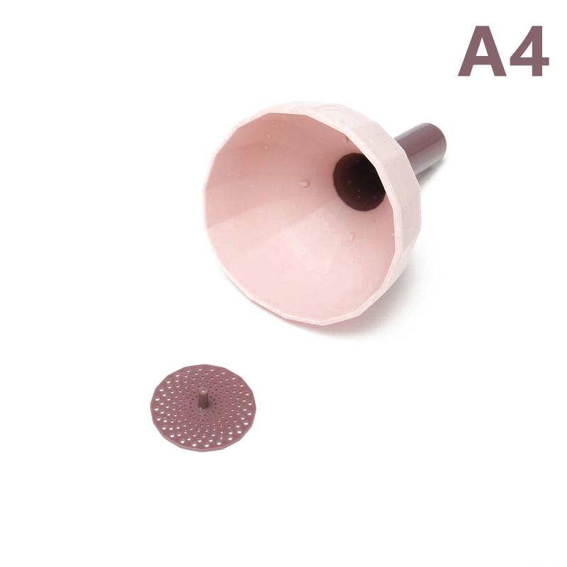 

1pc Multifunctional Kitchen Funnel Silicone Portable Condiment Funnel Wine Oil Rice Funnel Tool Spill Filter Kitchen Supplies