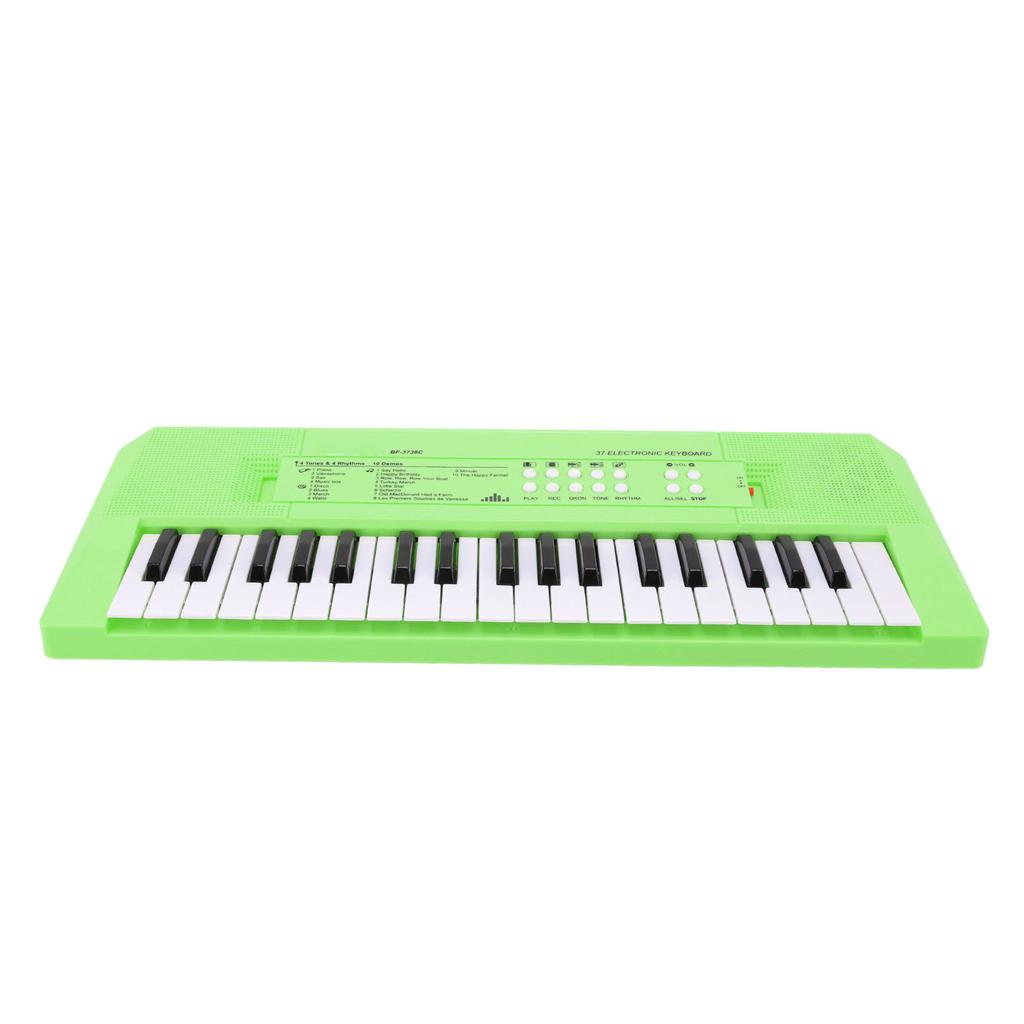 Electronic Piano Keyboard Children 37 Keys Keyboard Piano Educational Instrument Toy with Microphone