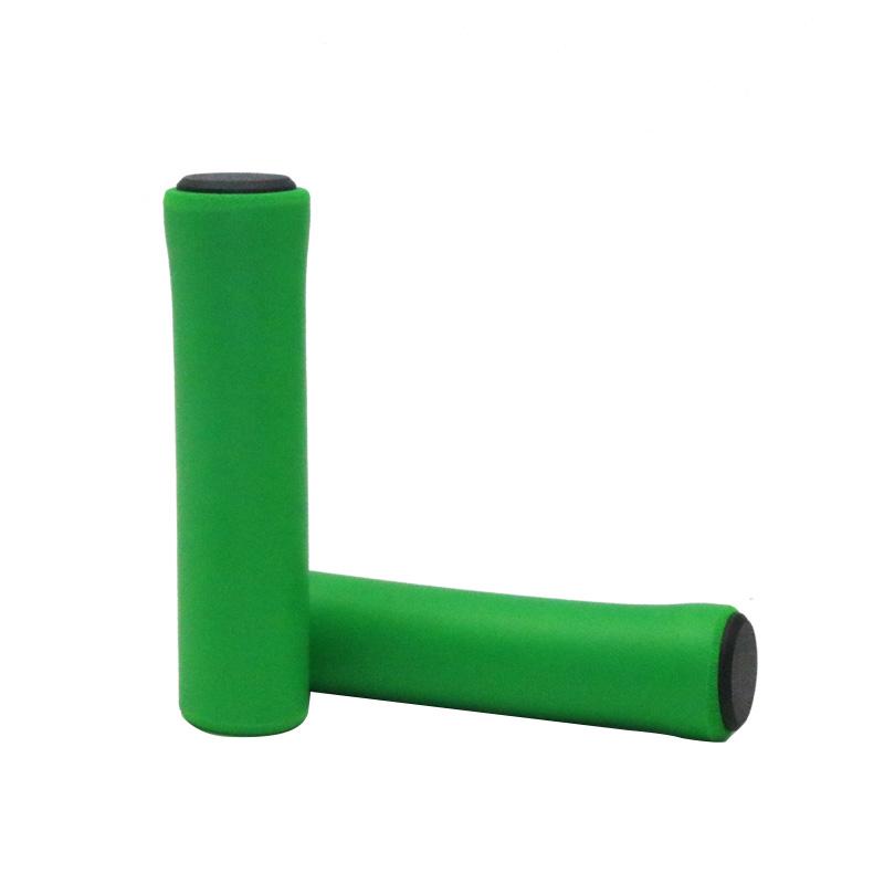 2pcs Bike Handle Bars Silicone Sponge Grips Soft Anti-skid Shock-absorbing Road Bicycle Scooter Handlebar Cycling Accessories