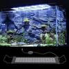 Ultradünne dehnbare Aquarium Aquarium Aluminiumlegierung blau weißes Licht LED Lampe