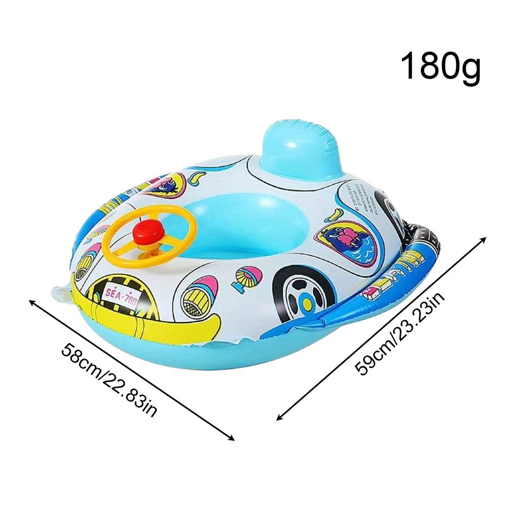 Baby Pool Inflatable Float Seat Boat Swim Ring Swimming Safe Raft Kids Water Motorcycle Car Baby Swimming Ring Floating Chair