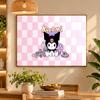 5D Diamond Painting Kuromi DIY Full Drill Diamond Art Kit Home Decoration