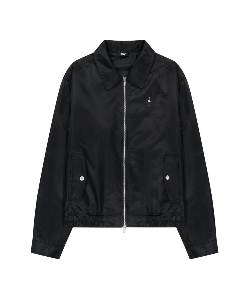 Iugamakaras Nylon Bomber Jacket (Black)