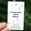 Financial Abundance Affirmation Cards Affirmation Deck To Manifest Financial Freedom & Attract Money 54 Pcs Cards 10.3*6cm