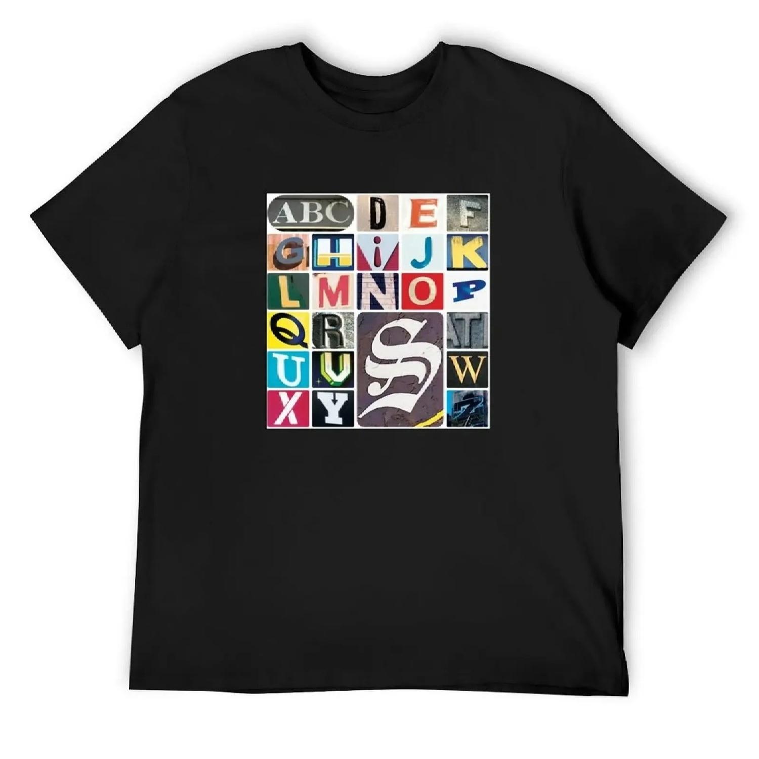 

Alphabet City Alphabets #2 Футболка для мальчиков белая с принтом однотонная белая футболка мужская S чёрный
