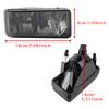 Pair Front  Fog Light Lamps With Bulbs For Chevy Silverado 2007-2013 Smoked Lens