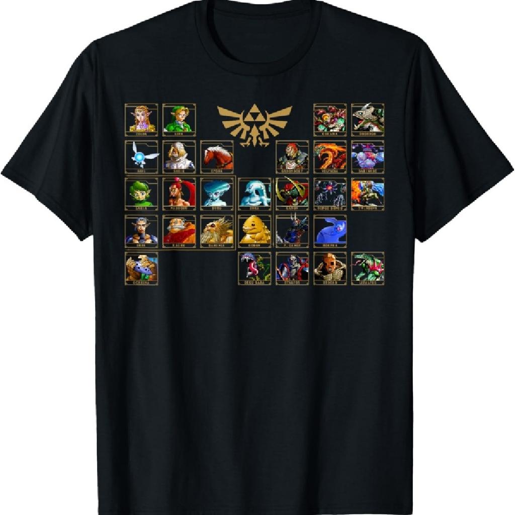 Character Portrait Panel Grid T-Shirt