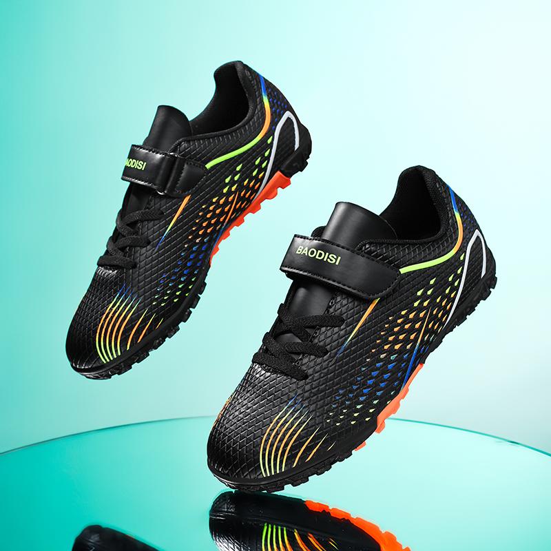 KIDS Football Shoes TFSpike Kid's Professional Artificial Turf Training Football Boots for Girls Soccer Shoes