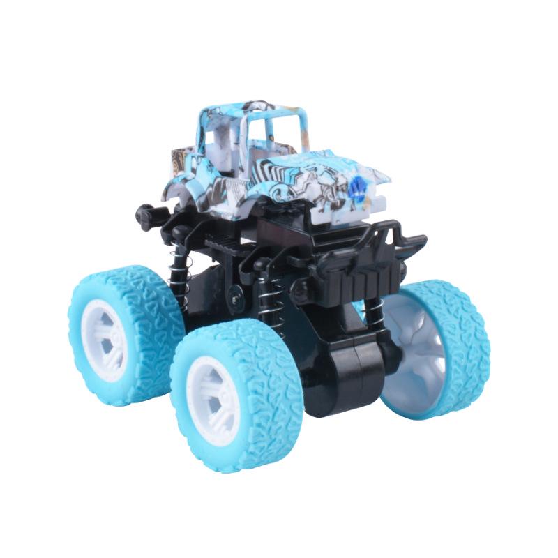 Children's Four-Wheel Drive Off-Road Stunt Car - Durable Inertial Toy Model