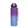 600ml Large Capacity Frosted Plastic Water Bottle Portable with Measurement Marks Suitable for Frosted Sports Bottle