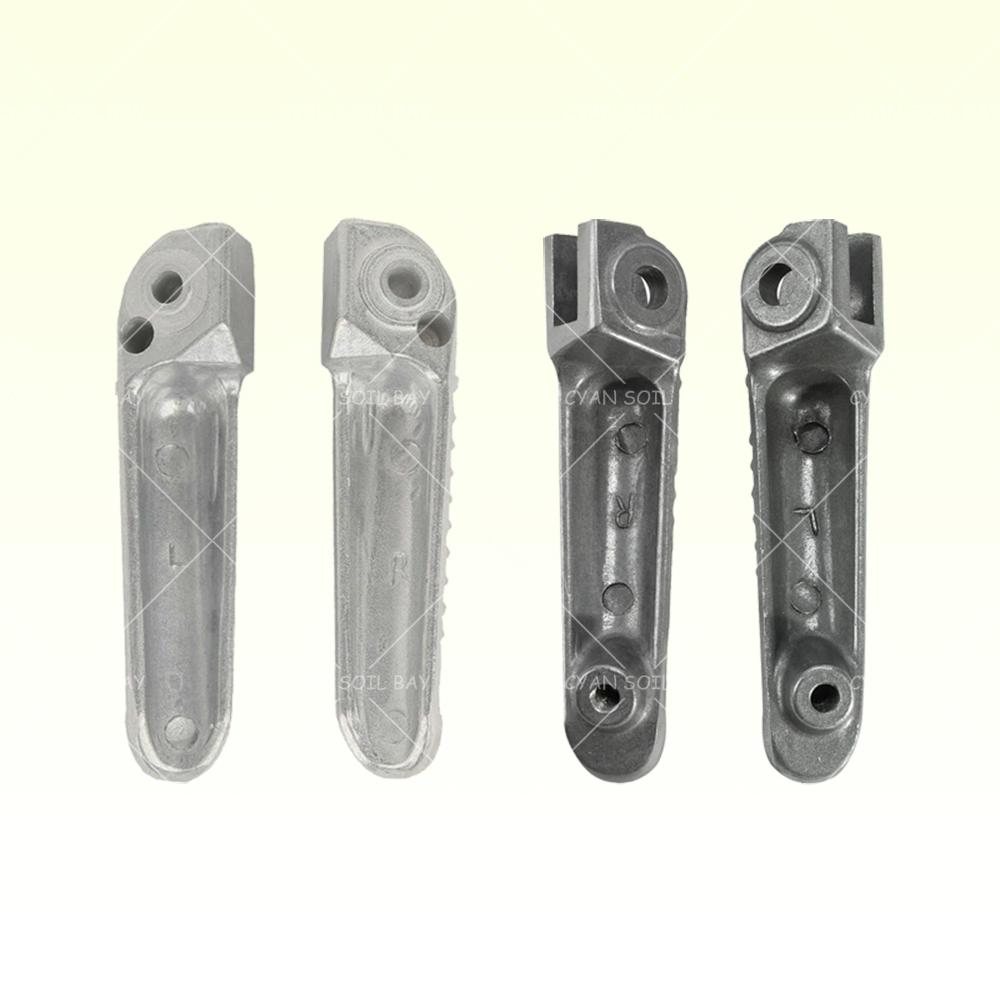 1 par motorcykelfotpinnar för Yamaha YZF R1 1998-2024 R6 2003-2020 YZF R6S R1M Fotpinnar Bakre Främre