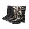 Men's Snow Boots Platform Mid-Calf Lined Waterproof Snow Boots Warm