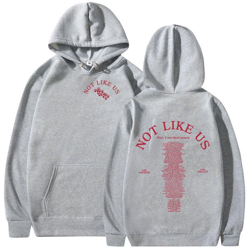 Kendrick Lamar Not Like Us Tour New Album Hoodie Men