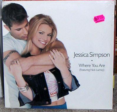 

12inch Record JESSICA SIMPSON Where You Are 4479391 Columbia 2000 US Dance Electronica Used