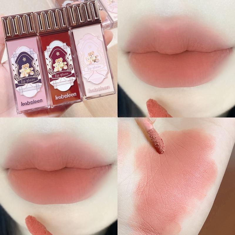 

Облачная глазурь для губ, шесть цветов, матовая бархатная помада, сладкая отбеливающая грязь для губ с низкой насыщенностью 3g