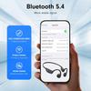 Bone Conduction Headphones,Open Ear Headphones,Wireless Headphones with Mic,Bluetooth 5.4,10H Playtime & IPX5 Waterproof,Sports Headphone for Running