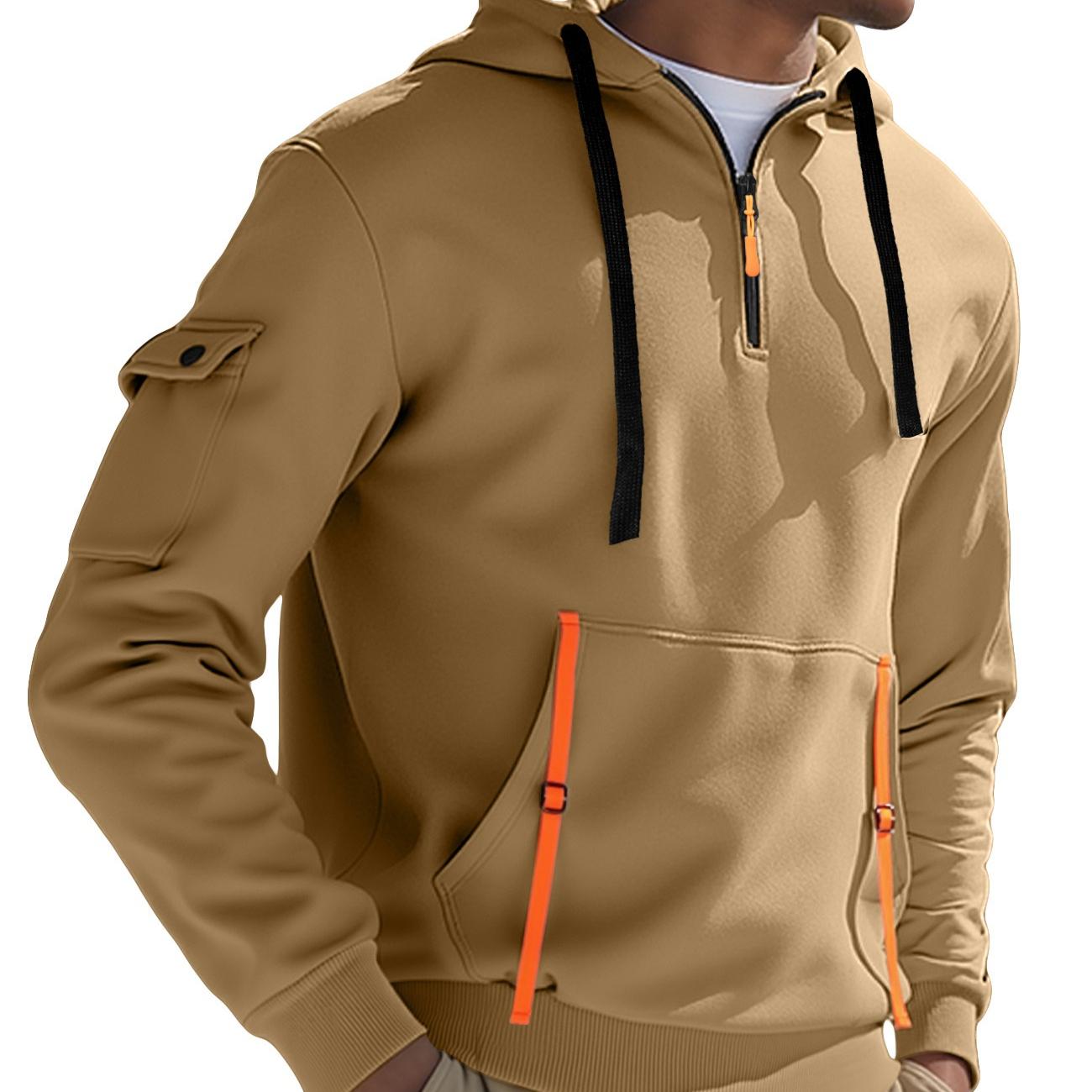 

Men s Casual Hoodies Sweatshirts Fashion Long Sleeve Drawstring Top Pullover Hoodie with Pockets Loose Fit Hooded Shirts for Men S