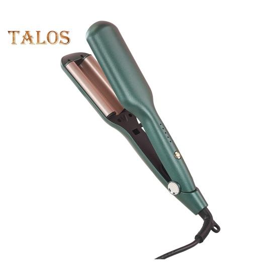 

25/32 мм щипцы для завивки в форме яичного рулета с 5 регулируемыми температурами, бигуди для французских волн, быстрый нагрев, электрические щипцы для завивки волос, женские волнистые щипцы для завивки волос 32mm EU зелёный